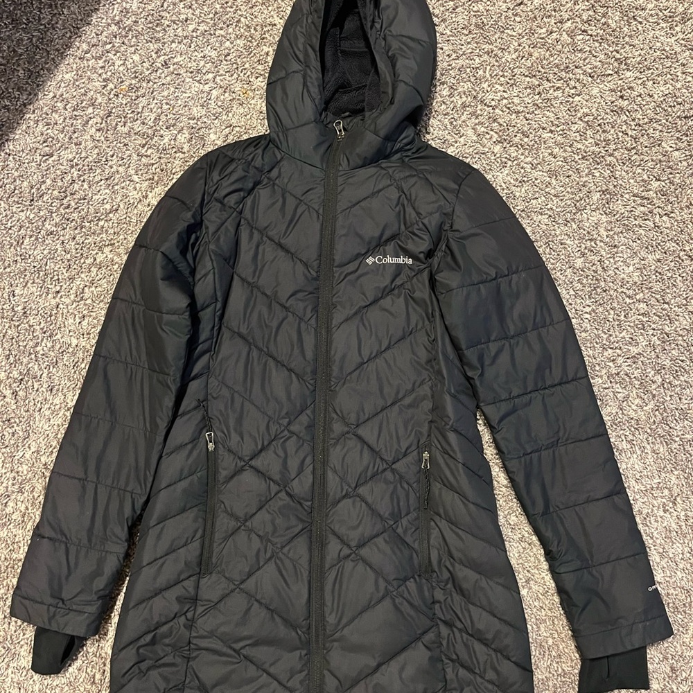Columbia Women's Black Hooded Jacket